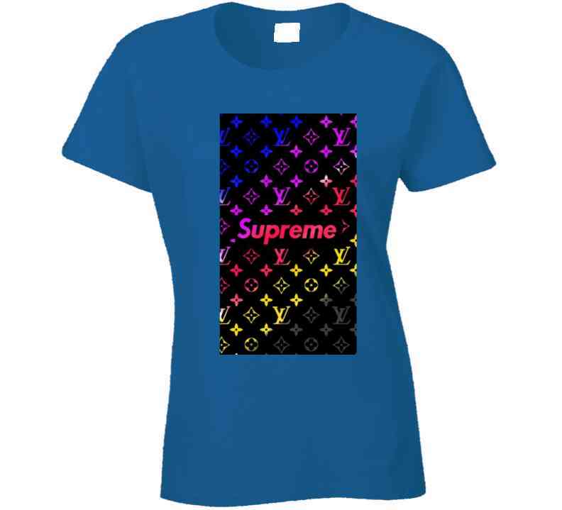 Super Rainbow ( Blue ) T Shirt