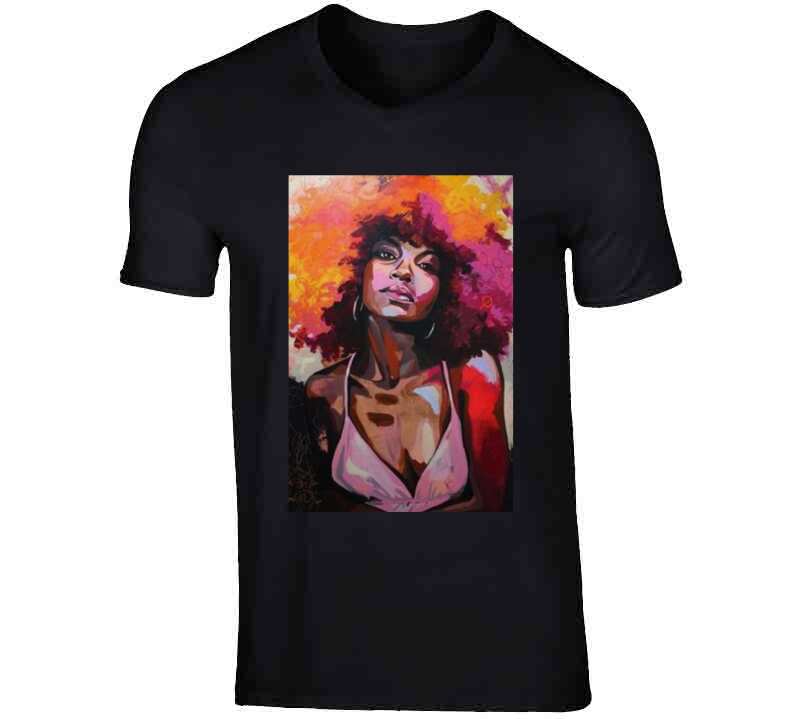 Ms. Cookie ( Black ) Ladies T Shirt