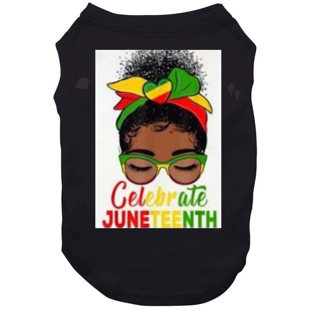 Celebrate Juneteenth Ladies T Shirt