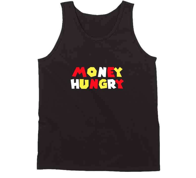 Money Hungry Black  T Shirt