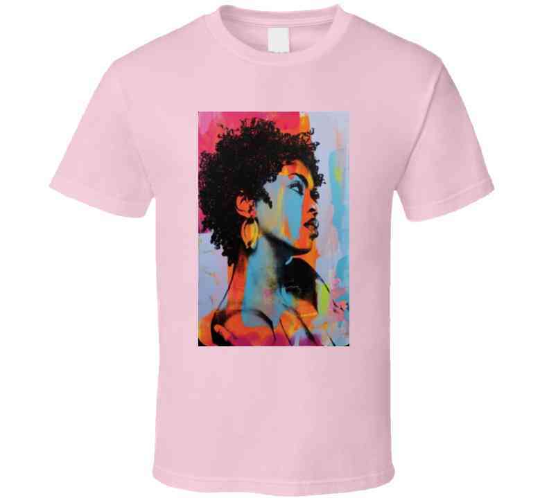 The Color Hill From Jersey ( Pink ) Ladies T Shirt