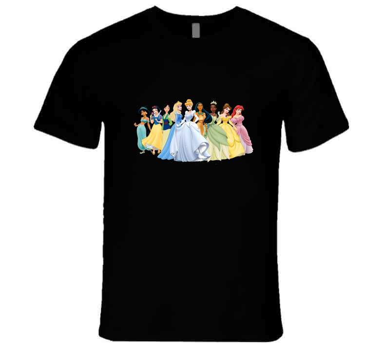 Real Life Princess Tee Black T Shirt