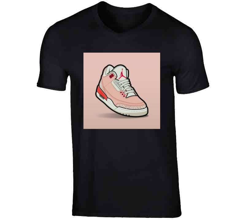 Pink And Black J's T Shirt