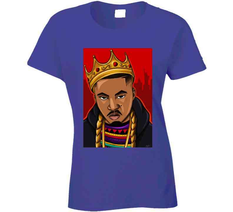 King Nasir Purp T Shirt