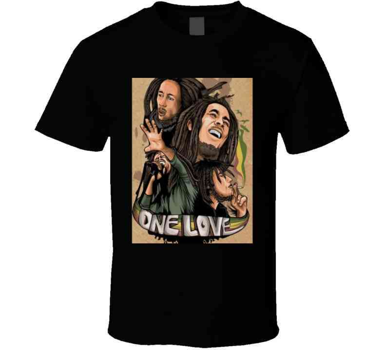 One Love ( Gold ) T Shirt