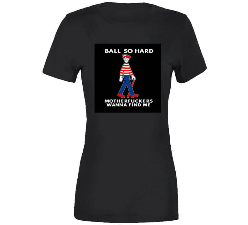 Ball So Hard Black Tee T Shirt