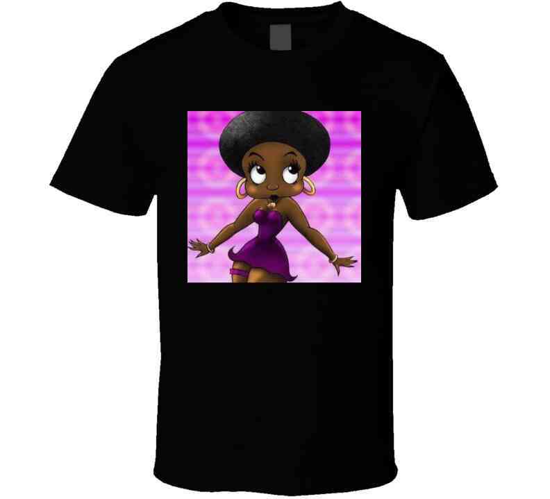 Purple Betty  Ladies T Shirt