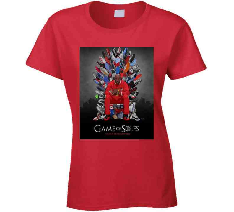 Game Of Soles Red T Shirt