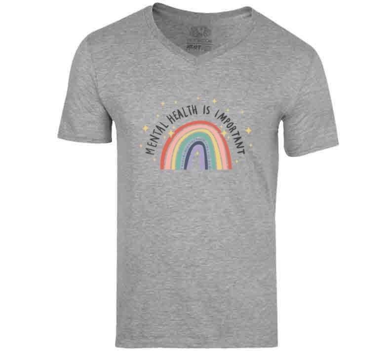 Mental Health ( Gray ) T Shirt