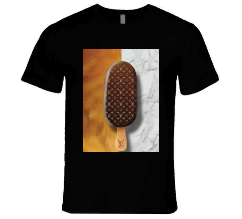 Caramel Louis Black  T Shirt