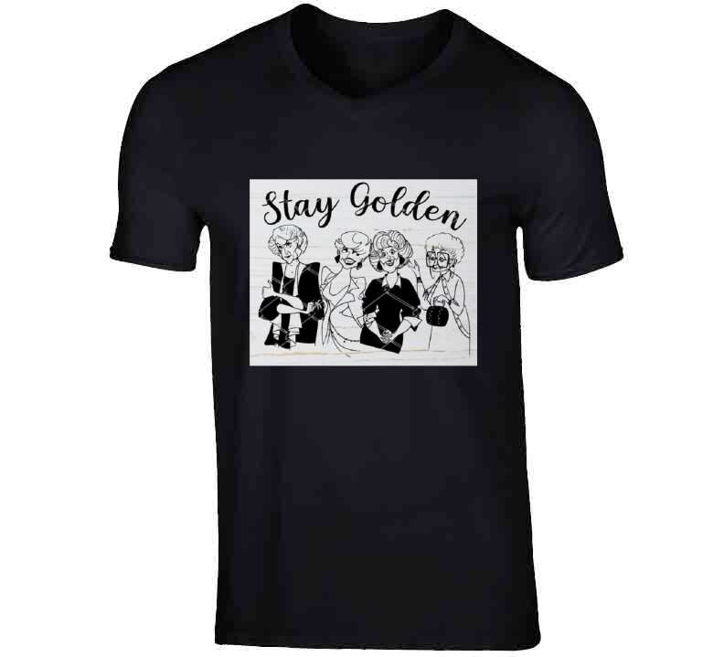 Stay Golden Ladies T Shirt