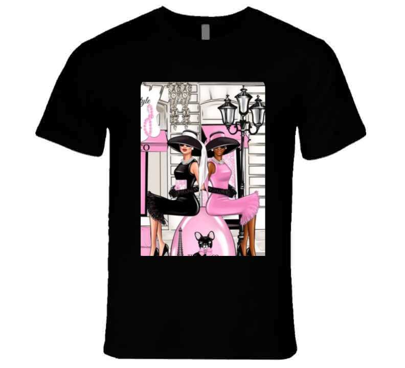 Tiffy Girls ( Black ) Ladies T Shirt