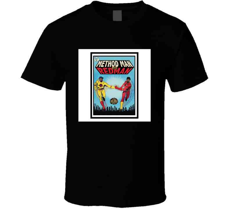 Mef Red Action Comic Book  T Shirt