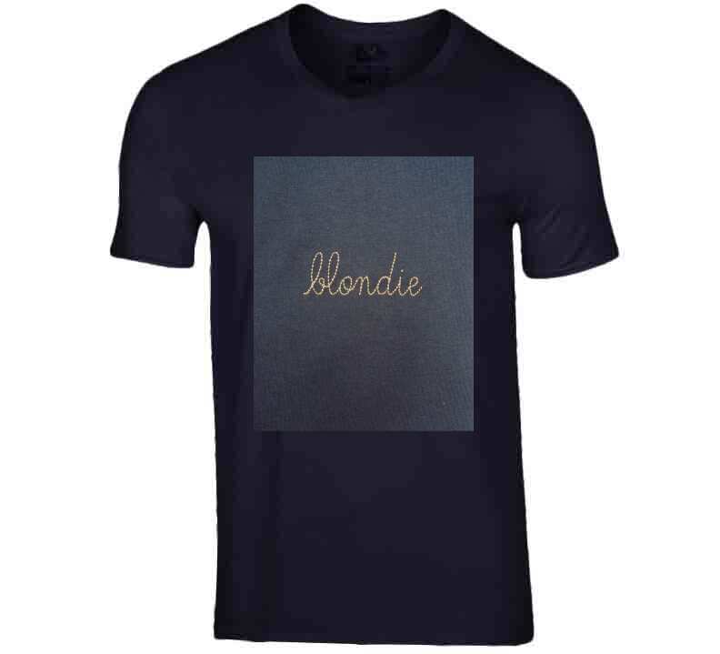 Blue Blonde Ladies T Shirt