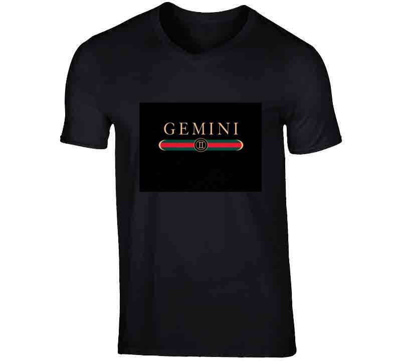 Gemini Couture Black Tee  Ladies T Shirt