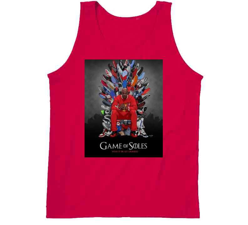 Game Of Soles Red T Shirt