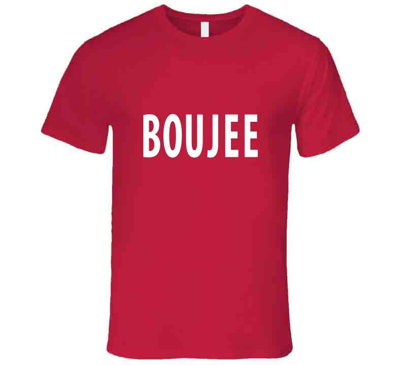 Boujee Red Ladies T Shirt