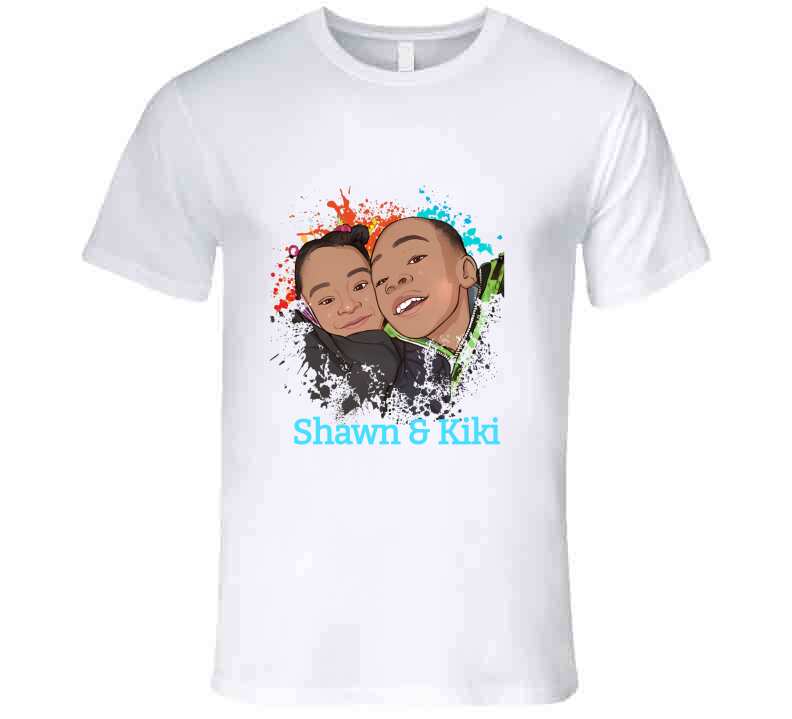 Shawn &amp; Kiki Adult Tee Baby One Piece