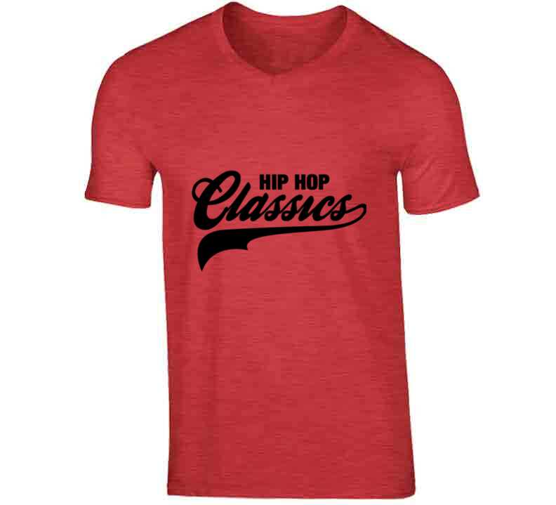 Hip Hop Classics ( Red)  T Shirt