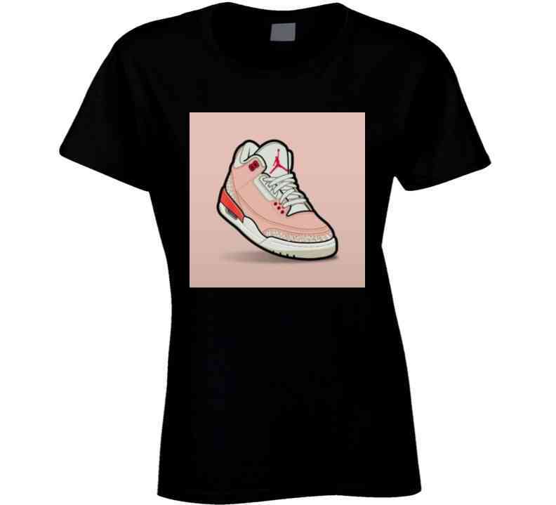 Pink And Black J's T Shirt