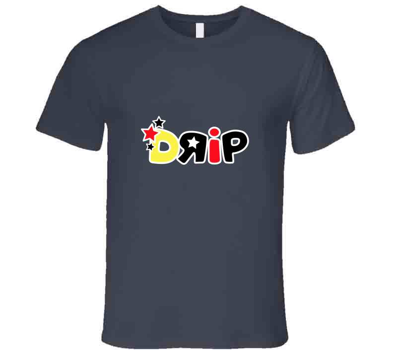 Drip ( Gray ) T Shirt