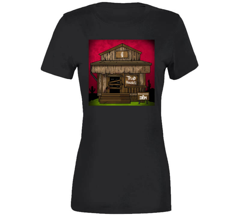 Traphouse Black  T Shirt