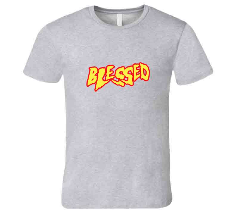 Blessed ( Gray ) T Shirt