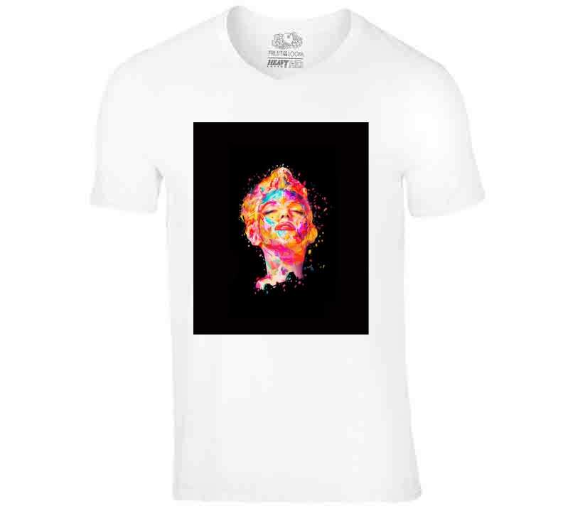 Pink Up In The Head  Ladies T Shirt