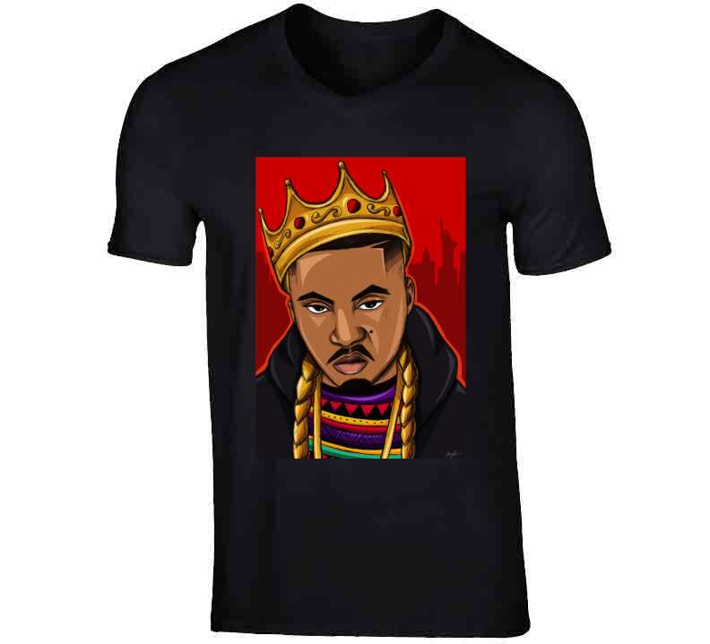 King Nasir Purp T Shirt