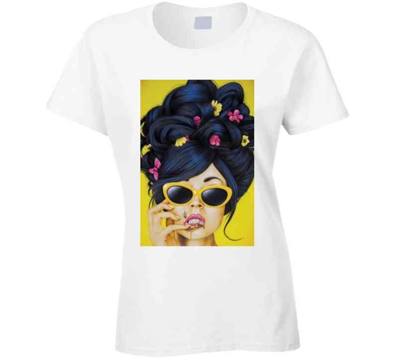 Yella Gal ( White )  T Shirt