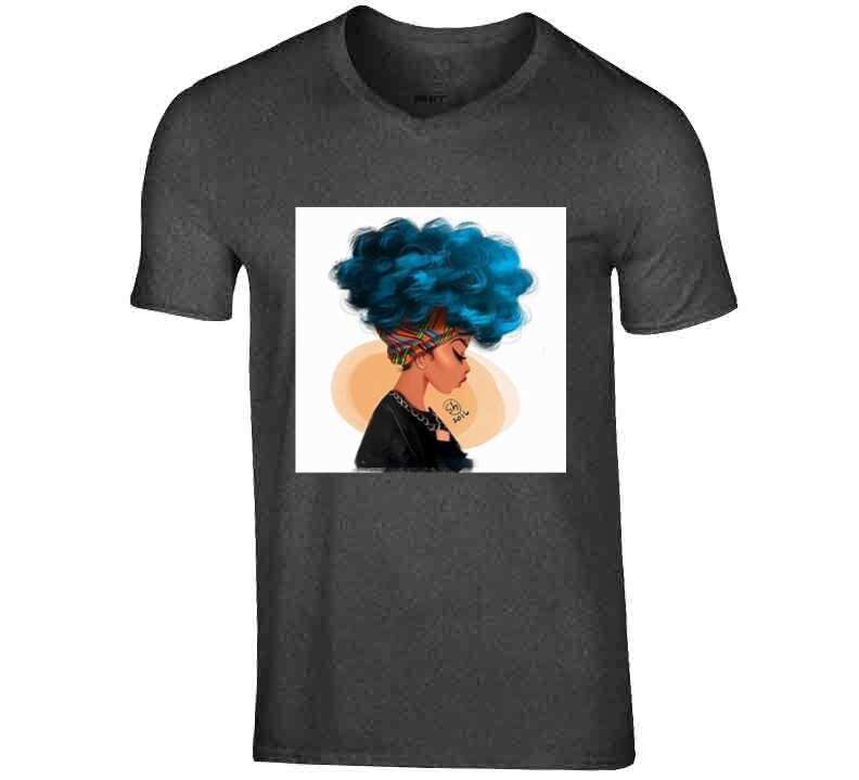 Lady Blue Tee  Ladies T Shirt