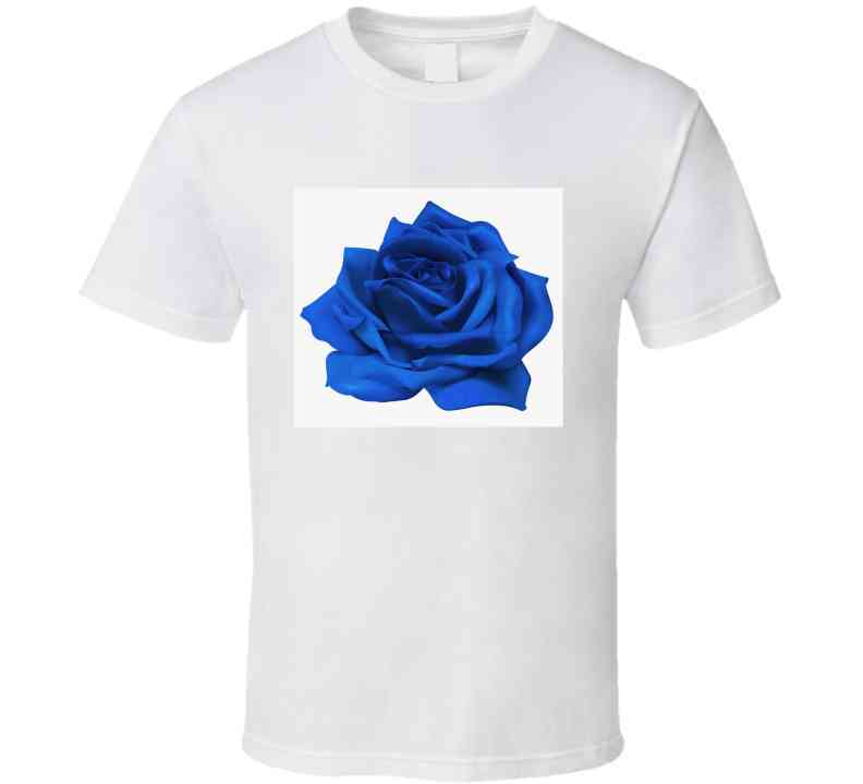 Blue Rose Tee Ladies T Shirt