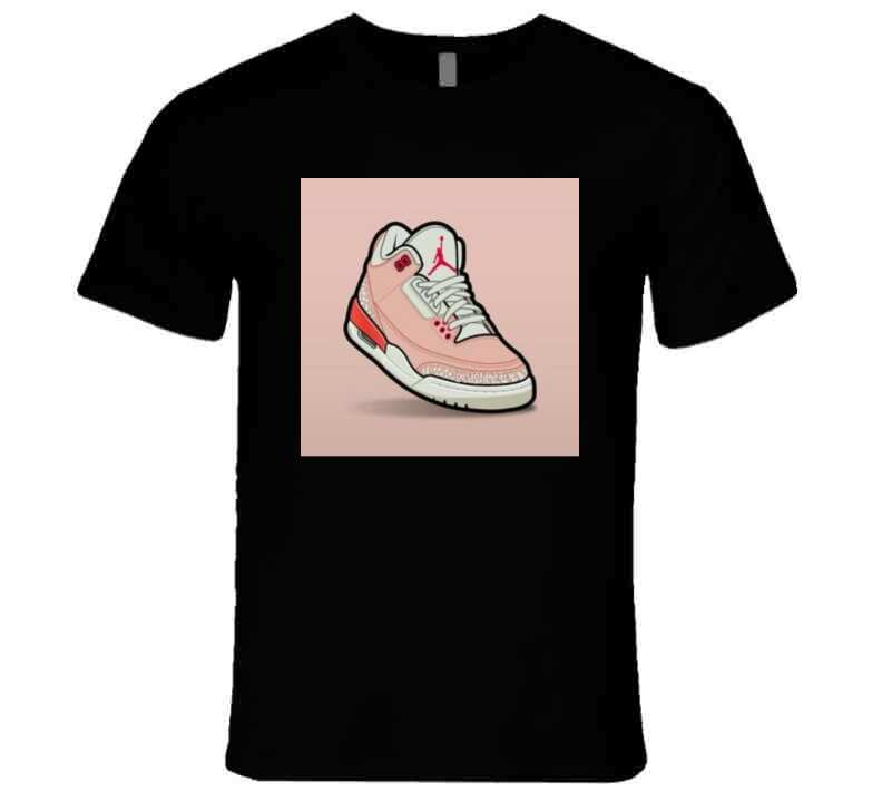 Pink And Black J's T Shirt