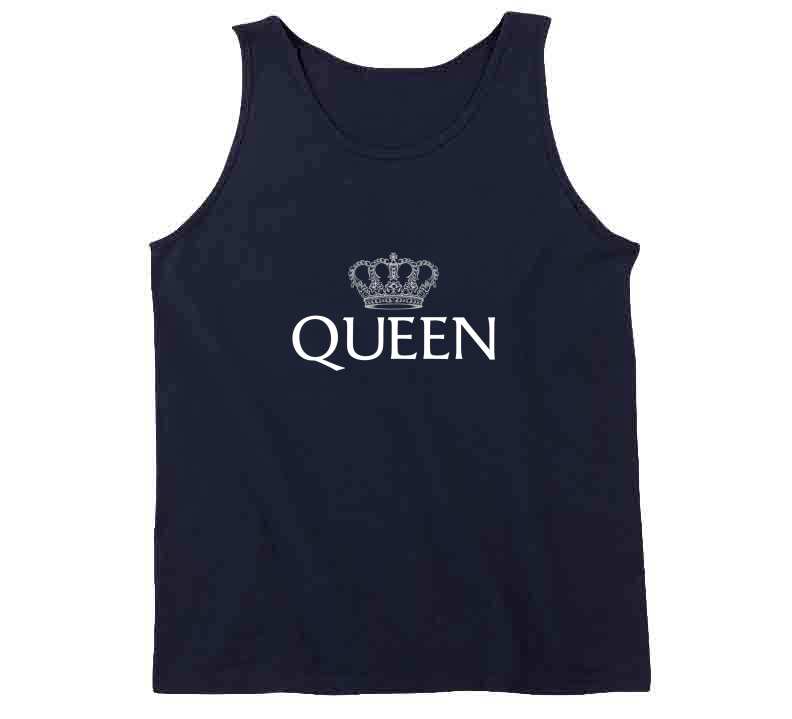 Queen Navy Ladies T Shirt