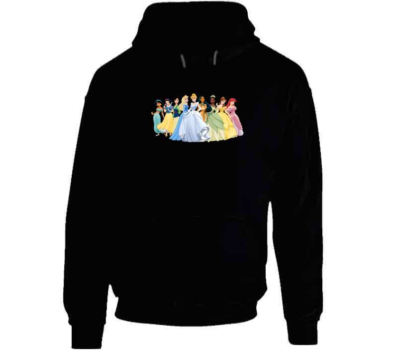 Real Life Princess Tee Black Youth Hoodie