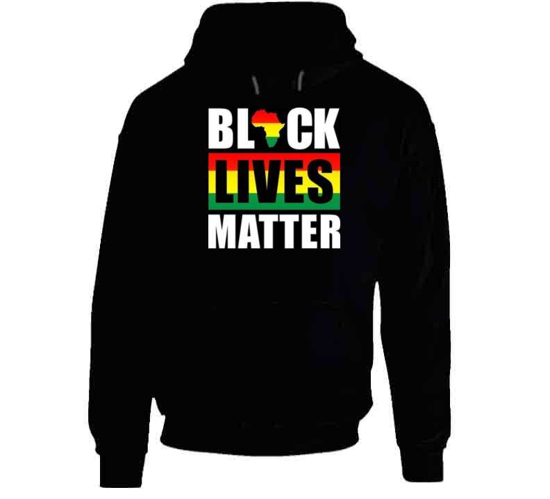 Black Matters Red T Shirt