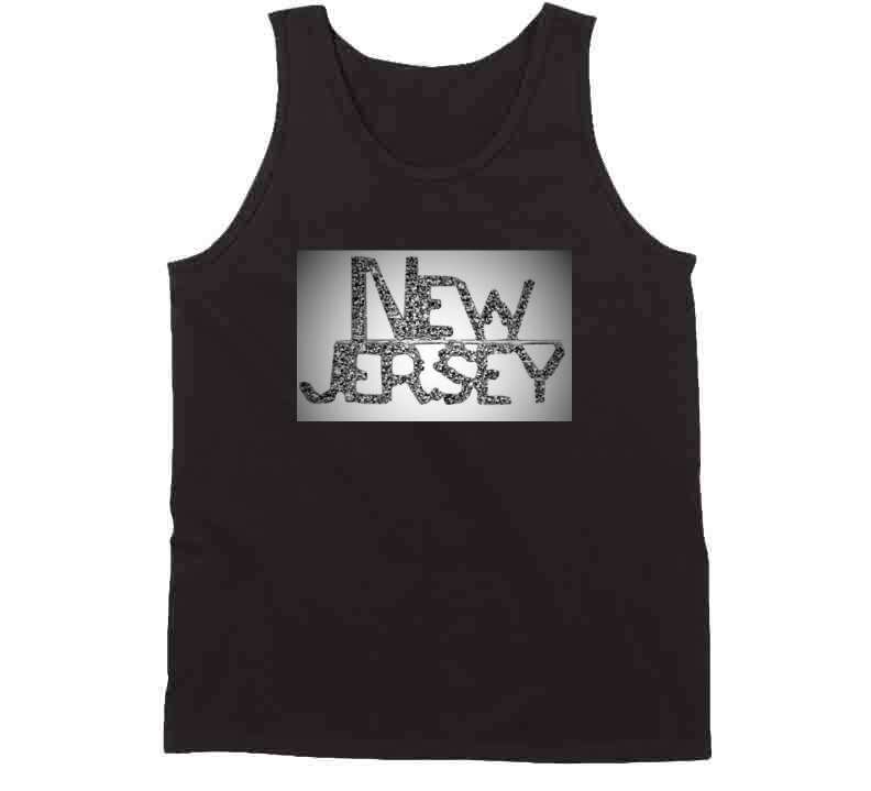 New Jersey Bling Blackout  T Shirt