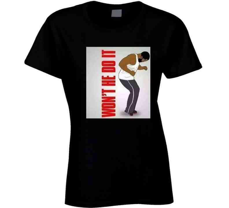 Won't He Do It? Gray T Shirt