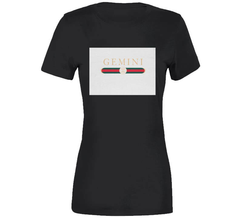 Gemini Couture Tee White  T Shirt