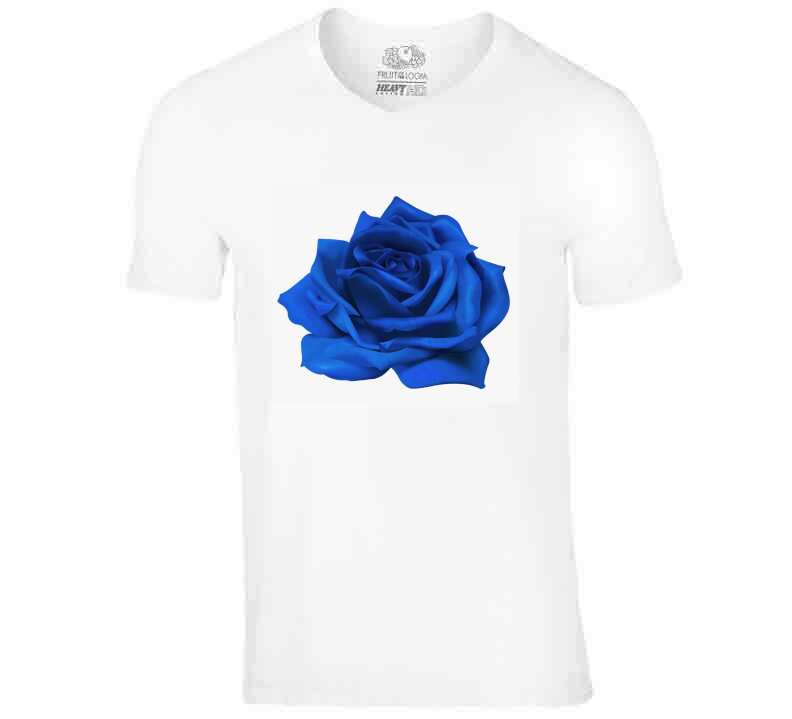 Blue Rose Tee Ladies T Shirt