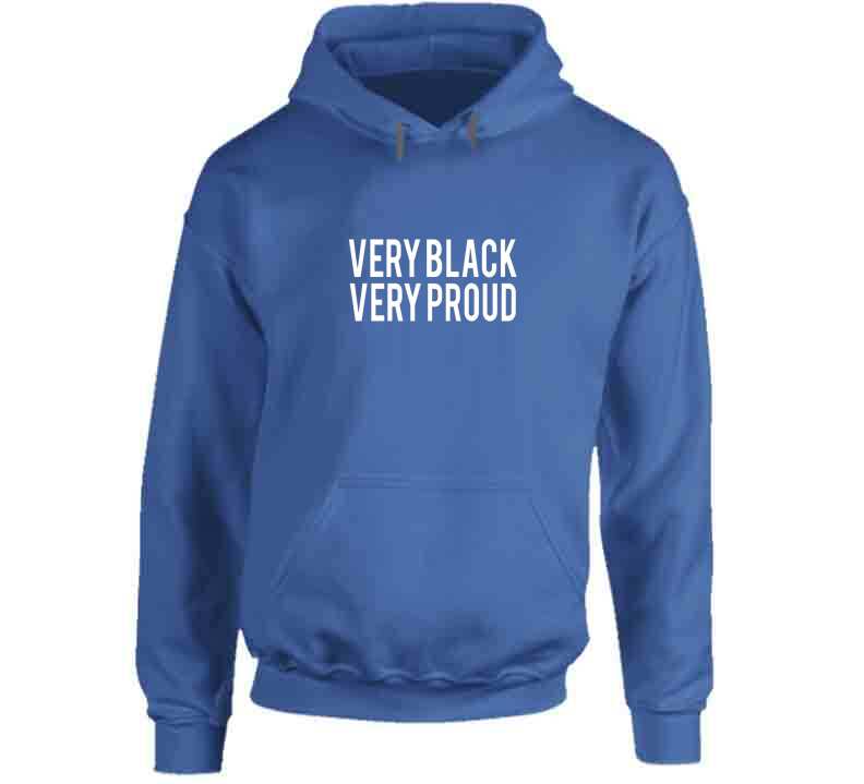 Very Black Very Proud Blue Crewneck Sweatshirt