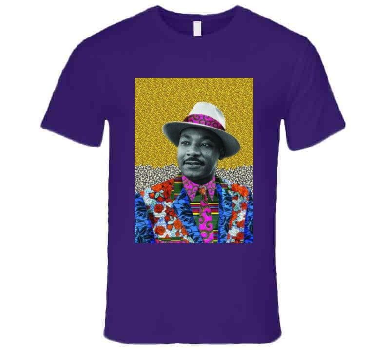 The Color King Purple Ladies T Shirt