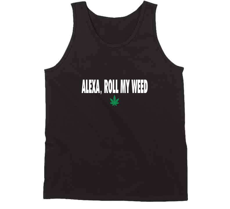 Alexa, Roll ( Black ) Ladies T Shirt