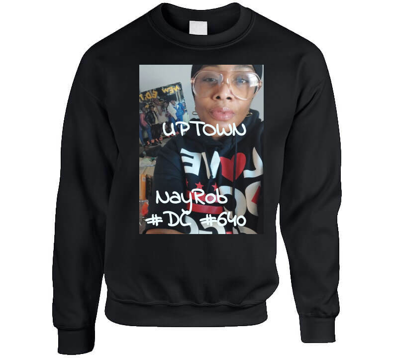 Uptown Nayrob Black T Shirt