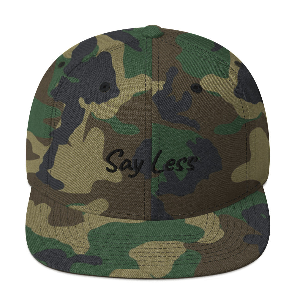 Say Less Snapback Hat