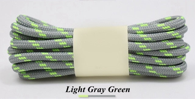 THC 1Pair Round Shoelaces COLOR CASE Sports Shoelaces