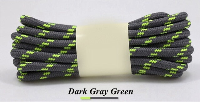 THC 1Pair Round Shoelaces COLOR CASE Sports Shoelaces