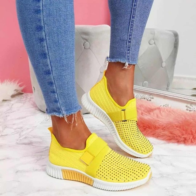 THC Spring Crystal Solid Female Mesh Kicks