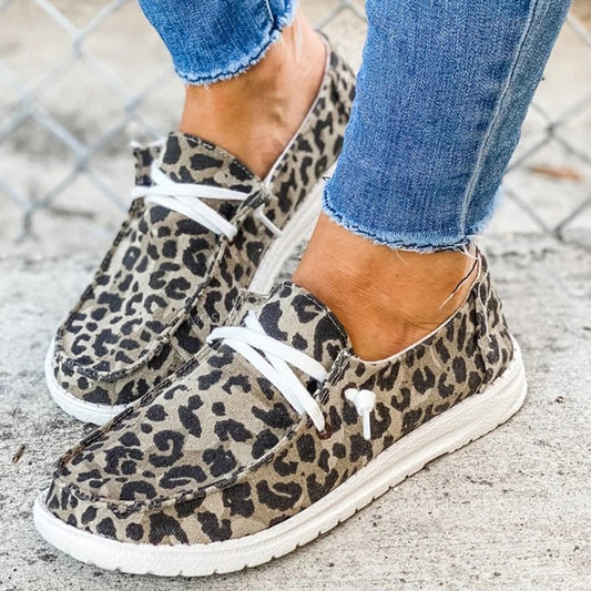 THC Leopard Canvas KICKS