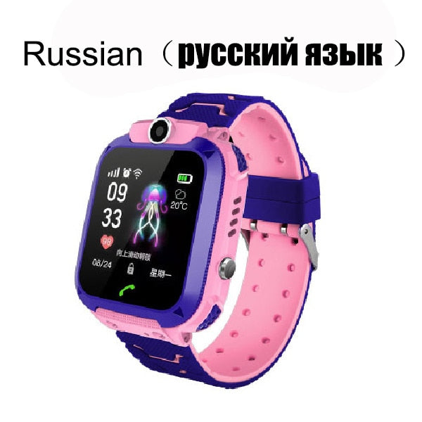 THCNJ Children's Smart Watch SOS Phone Watch Smartwatch For Kids With Sim Card